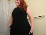 chubby Yelske BBW Youth Black Dress snapshot 1