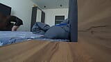 Cheating. An Unfaithful Wife Brought Her Lover Home And Fucked On Our Bed. Husband Is At Work snapshot 1