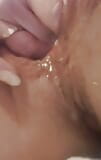 My husband's friend cums on my pussy in a public bathroom and I need to touch myself more and I take out all his cum snapshot 1