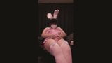 Naughty Femboy Bulge in Cute Bunny Outfit snapshot 2