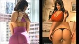 Denise Milani t & uma tela dividida x4 4 cenas snapshot 16