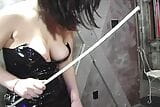 SLave training! Dominant slut teaches her slave a lesson! snapshot 8