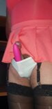 No hands – cumming on panties and vibrator snapshot 2