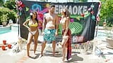 JERKAOKE  Cassie Del Isla and Nina White Get Wet and Wild snapshot 2