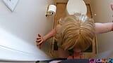Fucking the neighbor's wife in all her holes in the bathroom snapshot 4