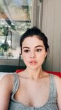 Selena Gomez January 2021 selfie, cleavage snapshot 7