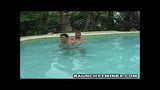 Blonde liar blonde hunk pool blowjob snapshot 1