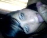 a brunette  friend gives me a  nicest Bj snapshot 1