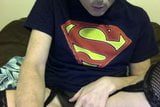 Sexy Superman Cosplay Logan Shows Off Ass snapshot 8