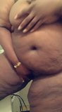 Ebony ssbbw masturbuje się mocno snapshot 1