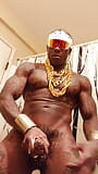 Big Black Hairy Dick Worship Hallelujah Johnson (Solo Cumshot Stroking Big Black Hairy Dick) snapshot 14