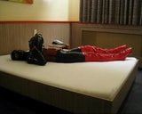 Latex play in bed snapshot 3