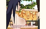 Mikoto Uchiha busty milf slut lets her sons first friend fuck her face to show her appreciation - SDT snapshot 2