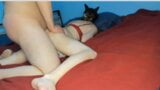 She gets her pussy fucked sensually, yet hard at the same time – oiled pussy and ass snapshot 12