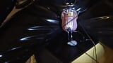 Estim- cum milking with chastity cage snapshot 10