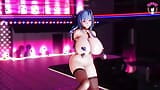 Huge Milky Tits Girl Dancing With Sexy Stockings (Hands Behind) (3D HENTAI) snapshot 3