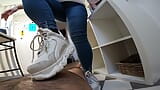 Bbw gigantessa - calpesta con le scarpe plateau snapshot 7