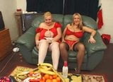 Brittisk bbw trekant snapshot 3