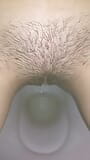 Russian mistress piss in your mouth, hairy pussy, close up pissing girl snapshot 5