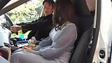 Sumire Niwa & Satoh Shirane - Car Sex Challenge! snapshot 17