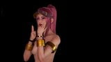 R18-MMD KDA - PopStars Ahri Akali Evelynn Kaisa Nude Dance snapshot 7