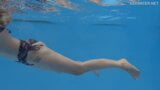 Cute blonde Finnish pornstar Mimi Cica underwater snapshot 4