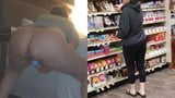 Masturbándose maníaca gilf va de compras snapshot 20