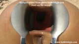 Hotkinkyjo open ass with XXL speculum & fuck it 40cm deep snapshot 2