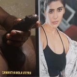 Actress Samantha big black cock hardcore cum tribute snapshot 10