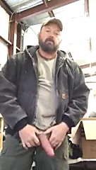 Beefy Texas Rancher Stroking His Meat: American Gay Bear Porn ...
